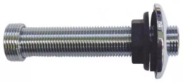 Traversée de cloison double mâle 73mm