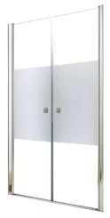 Paroi de douche portes saloon verre givré SELYNA 90cm