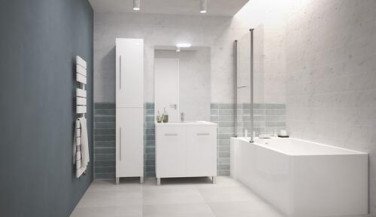 Colonne NEW YORK sur pieds blanc - BATHROOM THERAPY