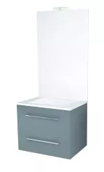 Meuble NEW YORK à suspendre 70cm gris mat