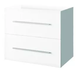 Caisson à suspendre blanc avec tiroirs NEW YORK 60cm