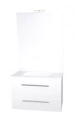 Meuble NEW YORK à suspendre 80cm blanc