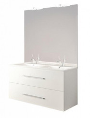 Meuble NEW YORK à suspendre 120cm blanc