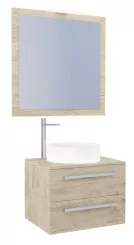 Meuble NUDEA 2.0 à suspendre 60cm cognac