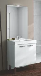 Meuble PMR 80cm 2 portes ergo - NEOVA