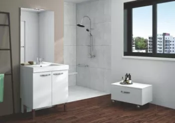 Meuble PMR 80cm 2 portes ergo - NEOVA