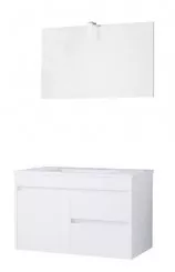 Meuble LUMPUR à suspendre 60cm miroir suspendu