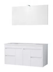 Meuble LUMPUR à suspendre 100cm miroir suspendu