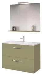 Meuble DUBAI à suspendre 70cm vert menthe