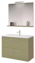 Meuble DUBAI à suspendre 80cm vert menthe