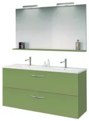 Meuble DUBAI à suspendre 120cm vert menthe