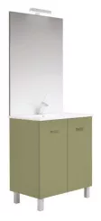 Meuble NEW YORK sur pieds 60cm vert menthe