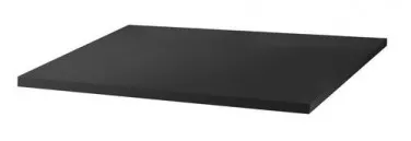Plan marbre noir 60cm VENIZ sans vasque