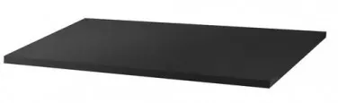 Plan marbre noir 120cm VENIZ sans vasque