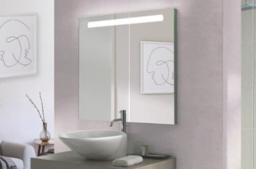 Miroir LED à suspendre 60x70cm LISBONNE