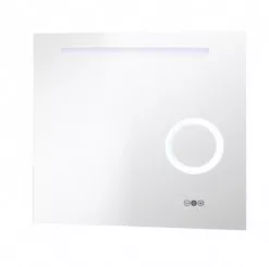 Miroir LED à suspendre 80x70cm STOCKHOLM