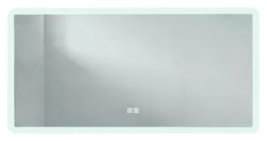 Miroir LED Athènes 120X60cm contours givrés
