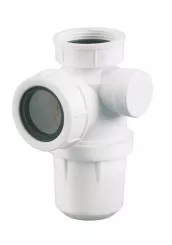 Siphon d'évier polypropylène non réglable ø40