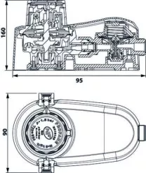 Détendeur inverseur limiteur automatique pour gaz propane
