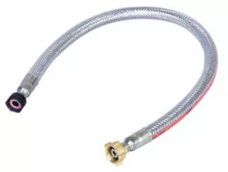 Lyre souple de raccordement pour gaz Butane/Propane 450mm