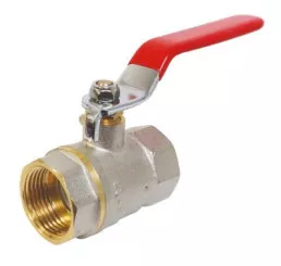 Vanne à sphère double femelle 40/49 à manette plate