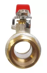 Vanne à sphère mâle femelle 40/49 à manette plate