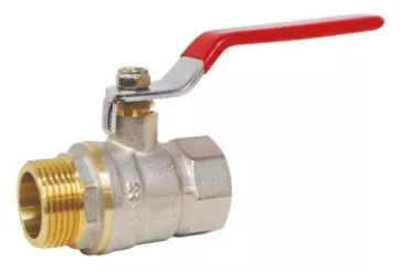 Vanne à sphère mâle femelle 50/60 à manette plate