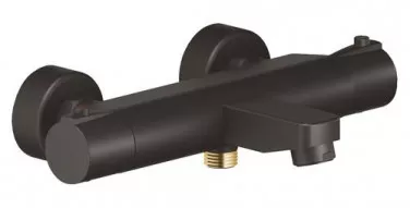 Thermostatique de bain-douche noir mat Fact'Ory C2 