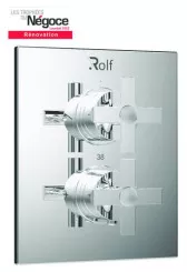 Thermostatique de douche avec set déco à encastrer Star'O  Inside