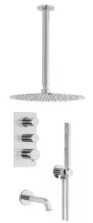 Pack thermostatique bain/douche à encastrer Ori'O 
