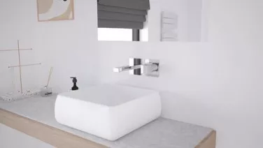 Mitigeur de lavabo à encastrer Cuadr'O C3 