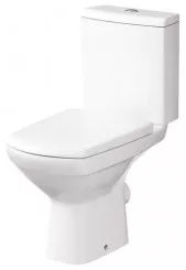 Pack WC carré double commande sans bride 