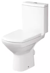 Pack WC carré double commande sans bride 