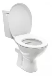 Pack WC sans bride NF LIMPIO charnières plastique 