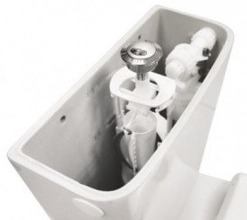 Pack WC sans bride NF LIMPIO charnières plastique - ROLF