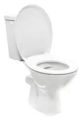 Pack WC sans bride NF LIMPIO charnières inox 