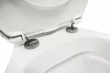 Pack WC sans bride NF LIMPIO charnières inox 