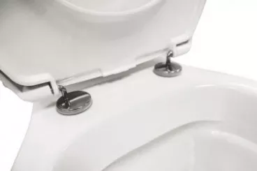 Pack WC sans bride NF LIMPIO charnières inox 