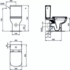Pack WC OKYRIS - PORCHER