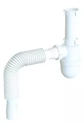 Siphon d'évier ø40 avec flexible 