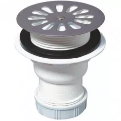 Bonde de douche verticale ø60 - WIRQUIN