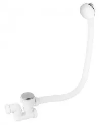 Vidage de baignoire clic clac à siphon orientable 