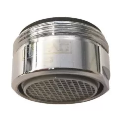 Aérateur mâle 24/100 grille plastique 25l/min