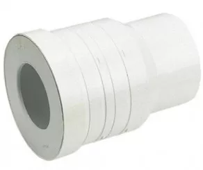 Manchette plastique avec joint à lèvre Ø105 à 85 mm