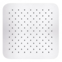 Pomme de tête carrée inox 250x250 mm chromée