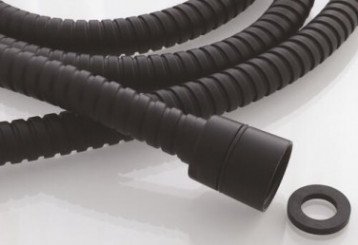 Flexible PVC lisse noir 1,50m