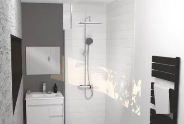 Colonne de douche thermostatique téléscopique Absolu Advance 