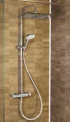 Colonne de douche thermostatique téléscopique Absolu Advance 