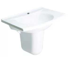 Lavabo PMR Matura 650 x 500 mm avec trop-plein - PORCHER