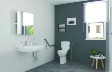 Mitigeur de lavabo Ev'O à levier médical PMR 